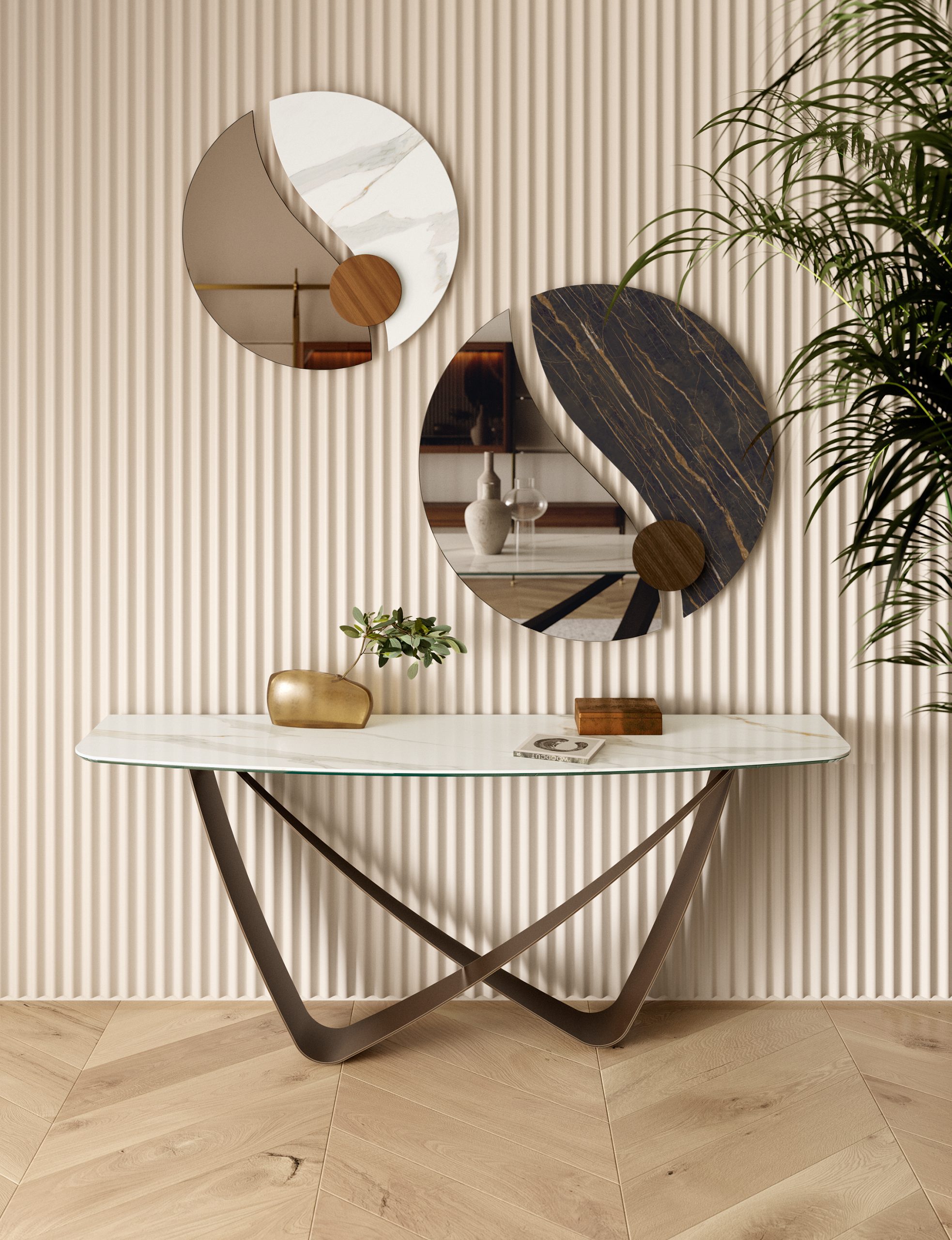 BACH CONSOLE ANGELICA MARBLE